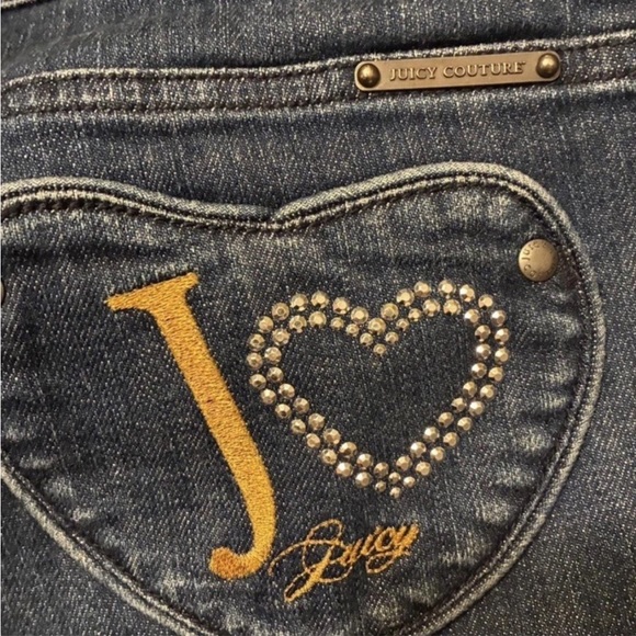 Juicy Couture Dark Blue Boot-Cut Jeans - Picture 2 of 8